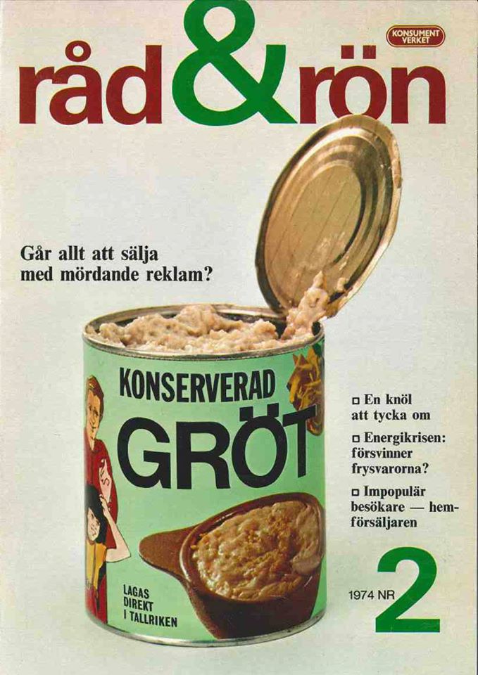 konserverad gröt